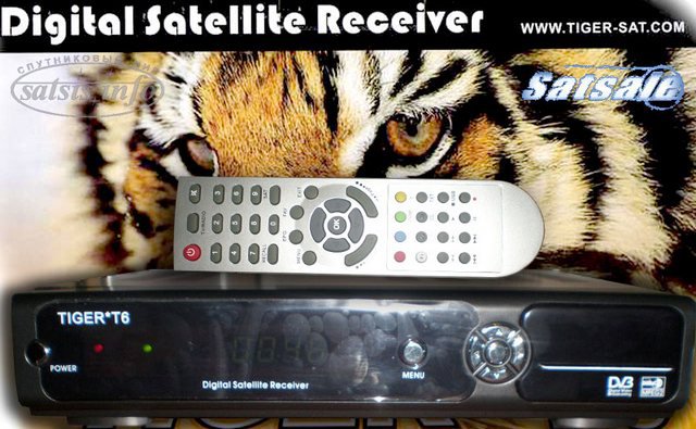 Обзор спутникового ресивера Tiger* T6 CA USB LAN