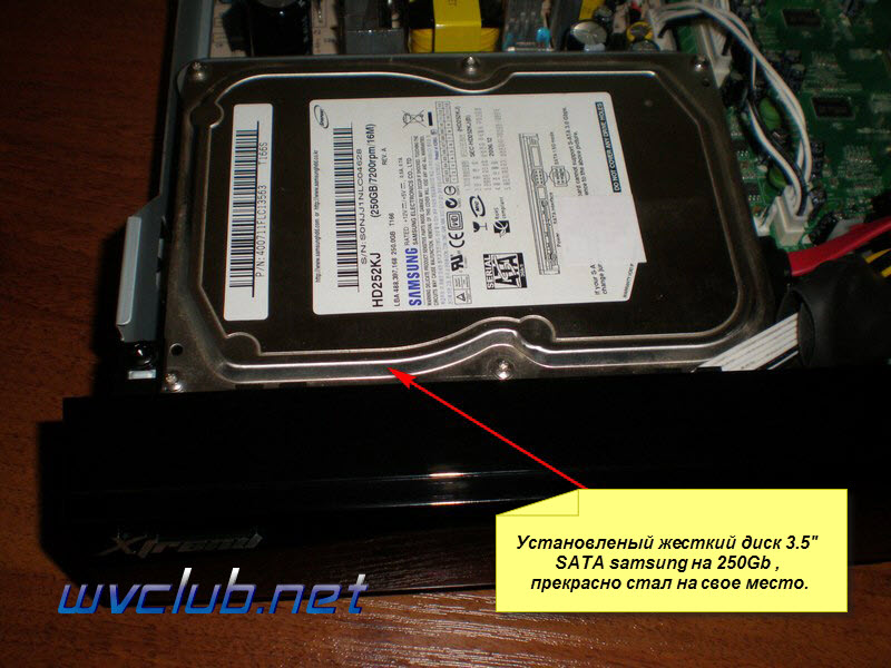 Установка жесткого диска во внутрь Xtrend ET9000 HD