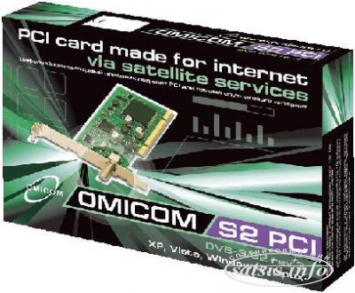 Новая карта OMICOM S2 PCI rev.3 (DVB-S/DVB-S2)