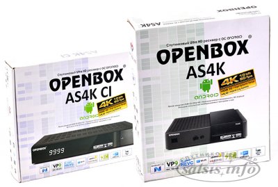 Новые модели приставок Openbox AS4K и Openbox AS4K CI - обзор!!!
