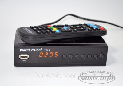 World Vision T62A (DVB-T2/C) с универсальным пультом