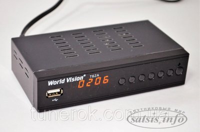 World Vision T62A (DVB-T2/C) с универсальным пультом