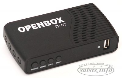 Краткий обзор цифровой эфирной DVB T2 приставки Openbox T2-07 Mini