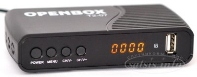 Краткий обзор цифровой эфирной DVB T2 приставки Openbox T2-07 Mini