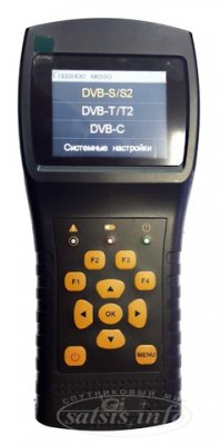 GI ComboF - Измерительный прибор DVB-S2, DVB-T2, DVB-C
