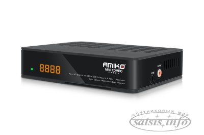Amiko Mini Combo Extra HD DVB-S2/T2/C восстановление.