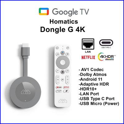 Медіаплеєр Homatics Dongle G 4K Google TV огляд та обговорення