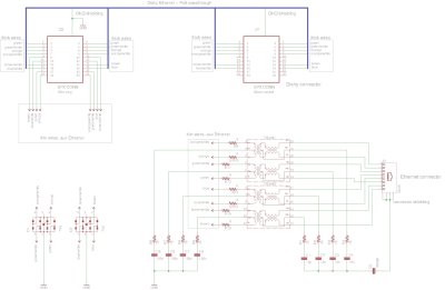 Схема Ethernet адаптера Starlink