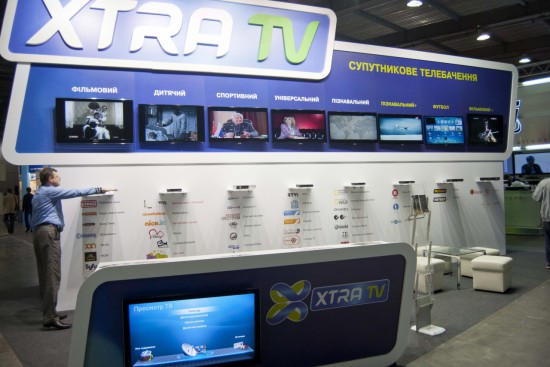 Стенд Xtra TV