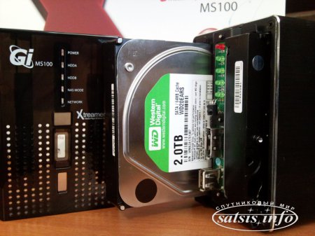 HD медиаплеер Gi MS100 Xtreamer PRO – тяжесть 4х Терабайт или бурлак повышенной ёмкости