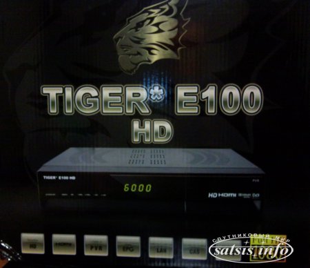 Обзор спутникового HD ресивера Tiger* E100 HD CA CI PVR LAN