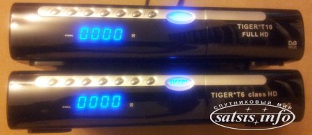 Сравнительный обзор спутниковых HD ресиверов Tiger T6 Class HD и Tiger T10 Full HD