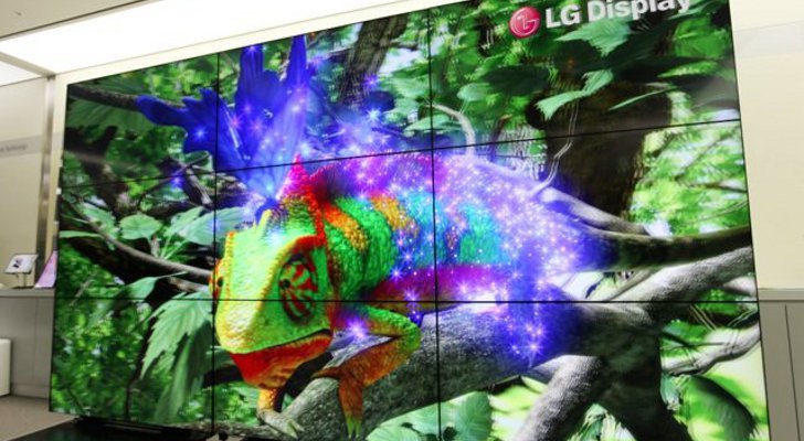 LG продемонстрировала инновационный 165 дюймовый 3D-дисплей