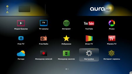 Обзор сетевого медиаплеера AuraHD