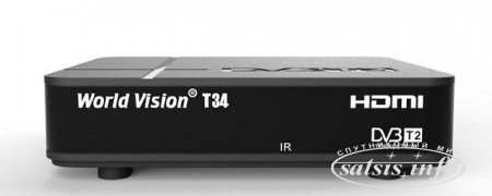 Обзор бюджетного эфирного DVB-T2 приёмника World Vision T34