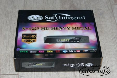 Обзор Sat-Integral S-1227 HD Heavy Metal