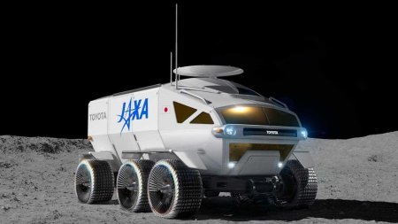 Компания Toyota создала луноход, который будет запущен на поверхность Луны в 2030 году.