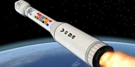 В Куру запустили ракету Vega со спутником из новой серии аппаратов мониторинга Земли