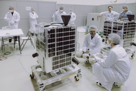 Космические аппараты GRUS готовятся к запуску на Байконуре
