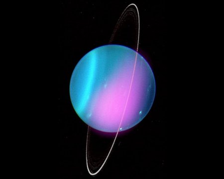 С помощью телескопа «Чандра» впервые зафиксированы рентгеновские лучи Урана