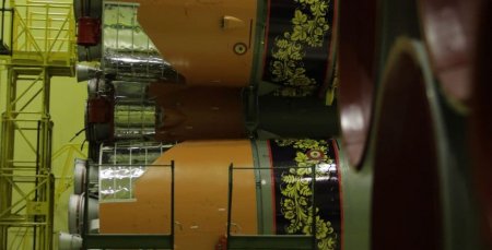 Пуск ракеты "Союз" с узорами хохломы ожидается в ночь на 28 октября
