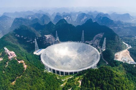 Китай хочет построить 5 огромных радиотелескопов и на 50 лет обогнать остальной мир в радиоастрономии