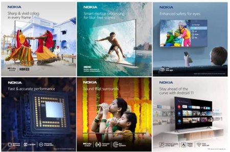 Представлены телевизоры Nokia Smart TV (2022) с диагональю от 32 до 55 дюймов