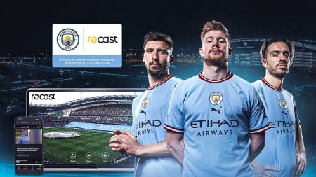 Футбольный клуб "Манчестер Сити" запустил собственный канал Man City Recast Chanel