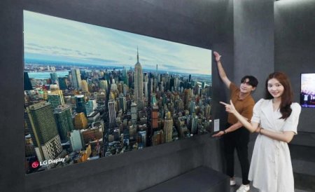 LG Display анонсировала 97-дюймовый OLED-телевизор с вибрирующим экраном