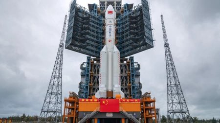 Китай испытал двигатель для сверхтяжелой ракеты-носителя "Чанчжэн-9"