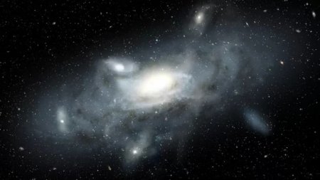 Телескоп «Джеймс Уэбб» изучает отдалённую молодую галактику Sparkler, «пожирающую» своих соседей