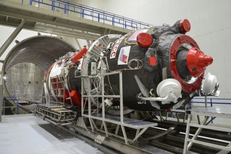 На Байконуре собрали ракету для запуска к МКС грузового корабля «Прогресс МС-26»