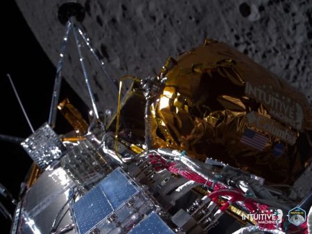 Модуль Nova-C совершил посадку на поверхность Луны